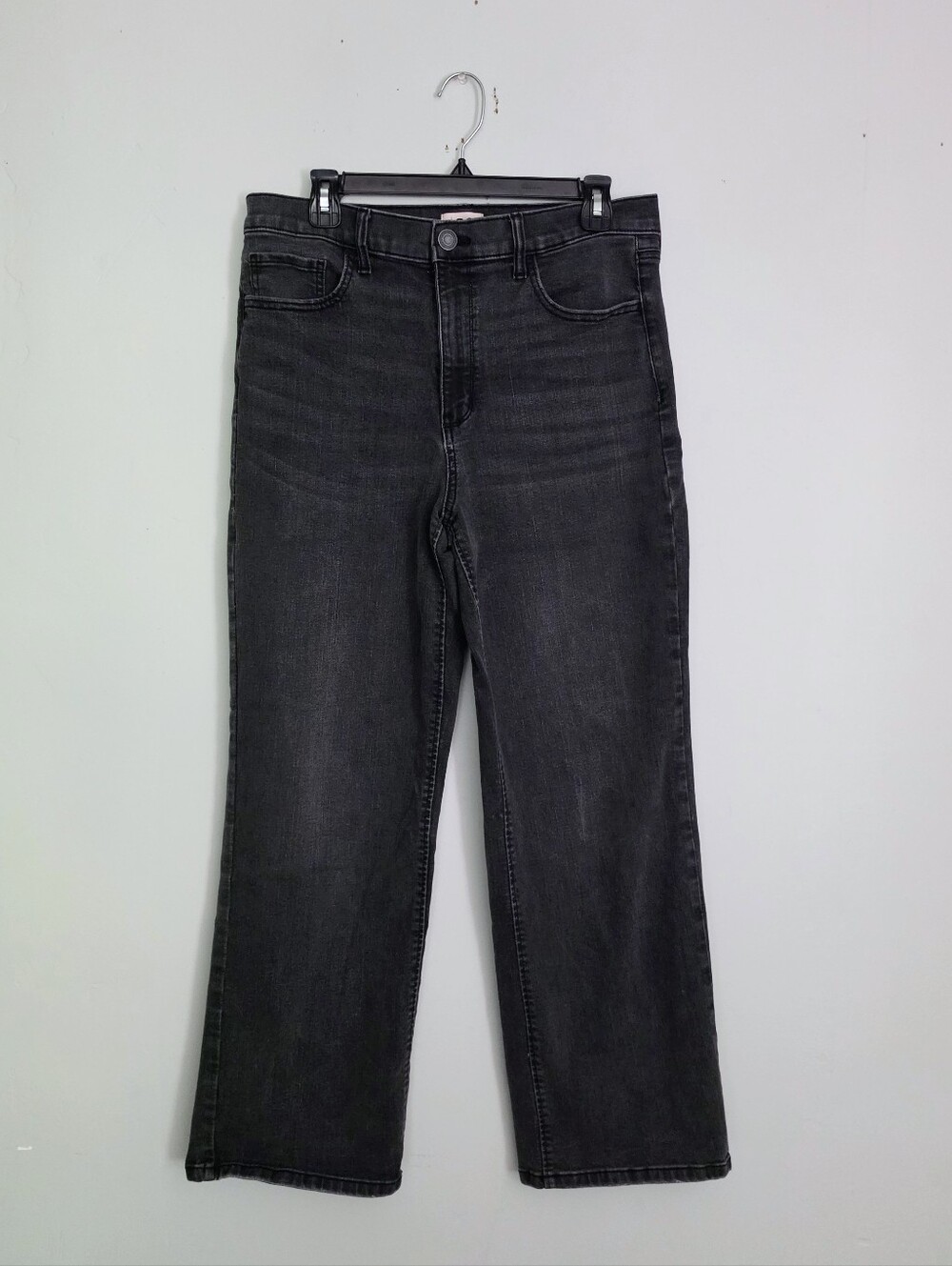 SO Juniors Black High Rise Wide Leg Jeans